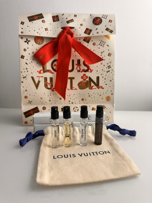 Louis Vuitton Perfume Samples Bundle: Ombre Nomade, LV Lovers, Orage, Meteore