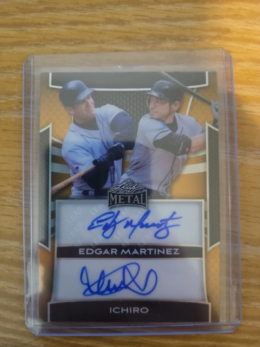 Leaf Ichiro Suzuki Autographed Baseball Sports Trading Cards