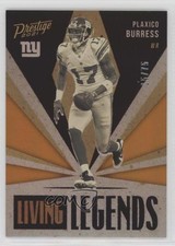 2021 Prestige Living Legends Xtra Points Orange 15/75 Plaxico Burress #LL-5 17ln