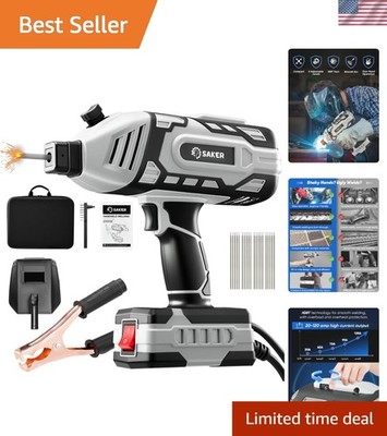 Portable Electric Welding Machine,110V Portable Welder Handheld with IGBT Inv...
