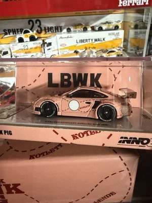 INNO64 1:64 Porsche 997 Liberty Walk LBWK Pink Pig | eBay