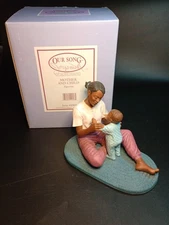 VTG New Our Song Mother And Child By Brenda Joysmith 1999 Willitts Design Rare