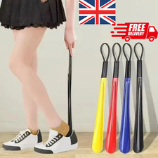 Long Shoe Horn Mobility Aid & Easy-Grip Remover Durable Plastic