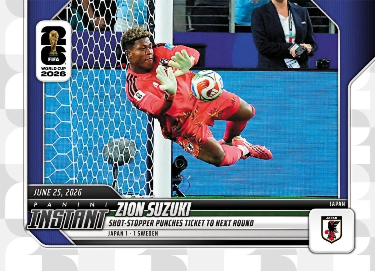 Panini FIFA World Cup Soccer Japan Sports Trading Cards