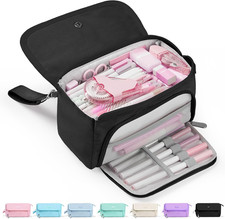Super Large Pencil Case, Big Capacity Pencil Bag with 3 Compartments