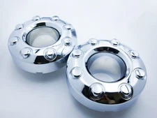 2PC 2017-2026 Super Duty F350 17" Wheel Cap Cover DRW Front Replace HC3Z-1130-AA