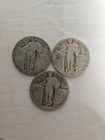 STANDING LIBERTY USA QUARTER ☆☆☆SILVER☆☆☆ 1927, Unreadable