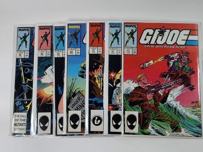 G.I. Joe 60 61 62 63 64 65 66 DIRECT A Real American Hero Mult 1st Apps 1987