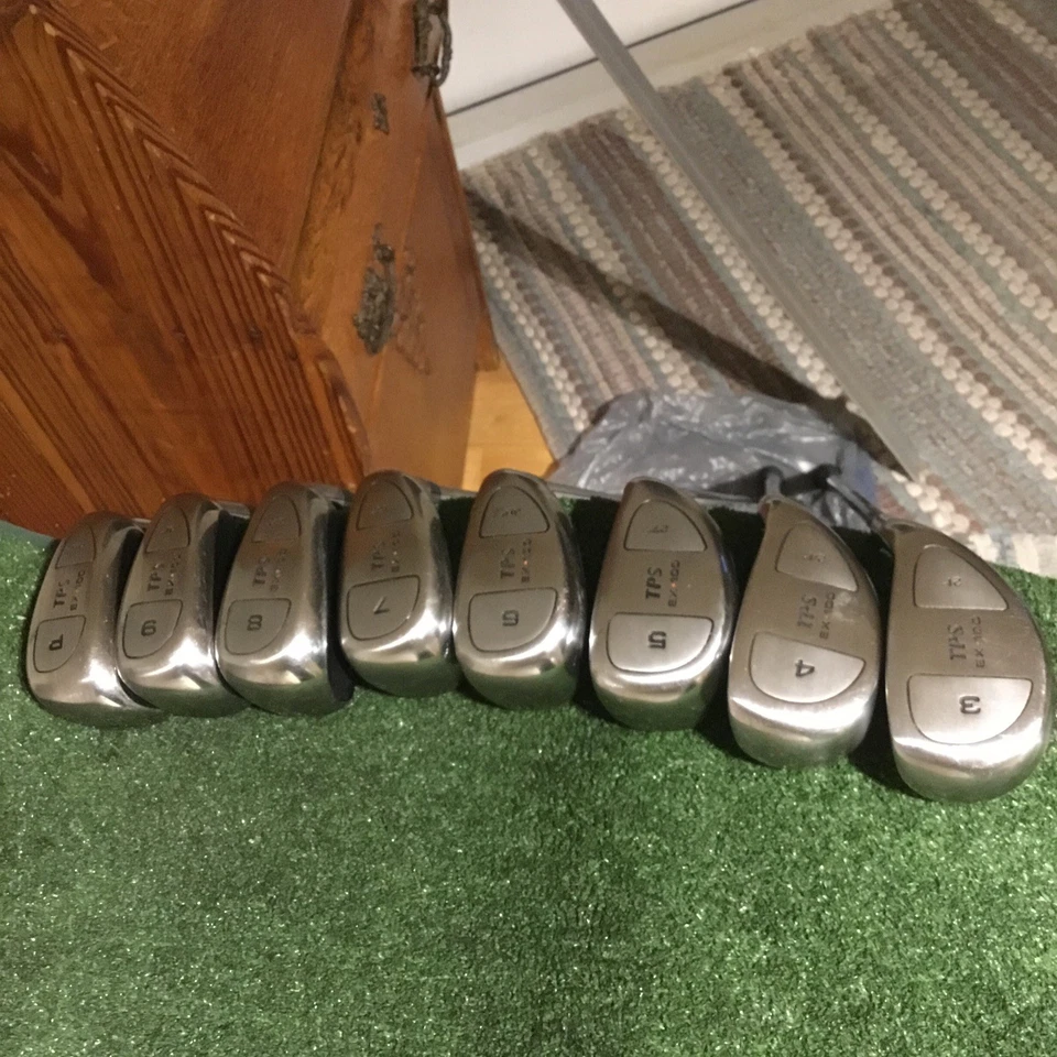 Powerbilt TPS EX-100 Hybrid Irons Set 3-PW Opti Flex Uniflex Steel/Graphite -1/2 - Image 2 of 4