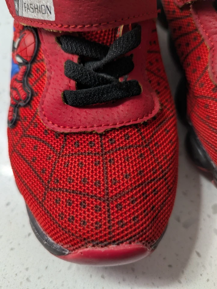 Zapatillas Deportivas Marvel Spider-Man - Niños Niños Rojo-UE Talla 30/ EE. UU. Talla 12 Foto 3 de 4