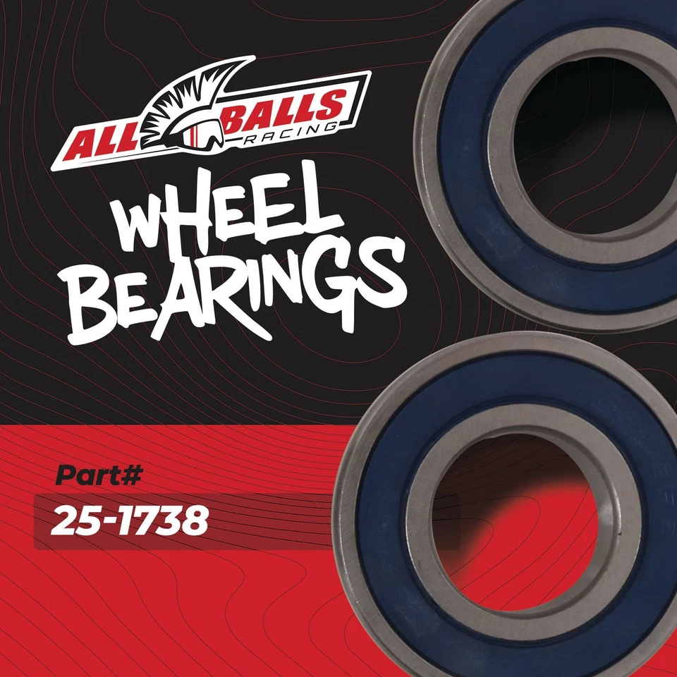 All Balls Rear Wheel Bearing Kit 25-1738 For Can-Am Spyder GS 990 5-Speed 08 Foto 2 de 4
