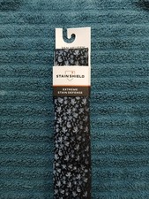 Van Heusen Stain Shield Men's Tie Style 19MNW99391 Black with Blue Floral