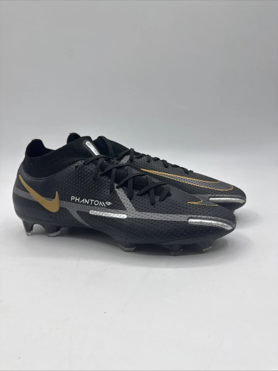 Nike Phantom GT2 DF Elite FG Black Metallic Gold for Sale
