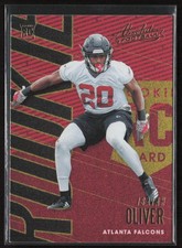2018 Panini Absolute Spectrum Gold Isaiah Oliver #146 Rookie Atlanta Falcons