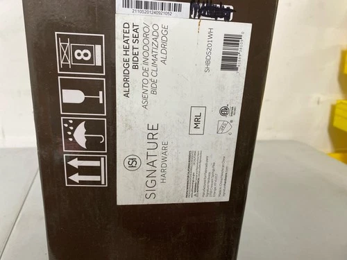 Signature Hardware SHBDS201WH Aldridge Bidet Toilet Seat - White - Picture 2 of 2