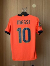 BARCELONA 2009 2011 AWAY FOOTBALL SOCCER SHIRT JERSEY NIKE 355020-870 MENS SZ S