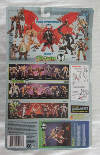 Figura de acción Spawn Crutch variante conjunto de 2 series 7 McFarlane Toys 1996 MOSC - Imagen 7 de 9