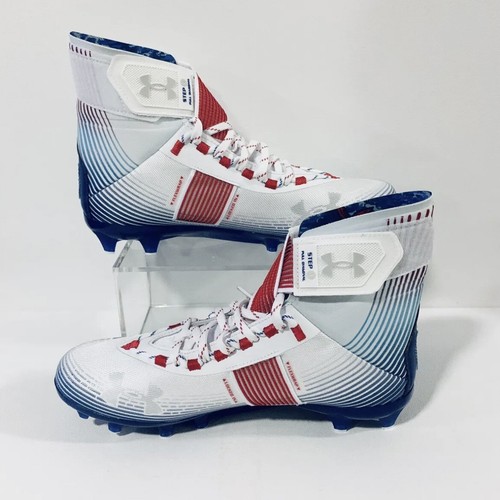 Under Armour Men's Highlight MC TX LE Football Cleats 3025854 100 Size 9 New - Picture 2 of 5