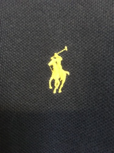 boys ralph lauren navy polo shirt size medium 10-12 years - Picture 3 of 5