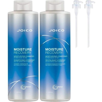 Joico Moisture Recovery Shampoo und Conditioner 1000ml mit Pumpen