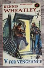 V For Vengeance by Dennis Wheatley, Paperback, 1961