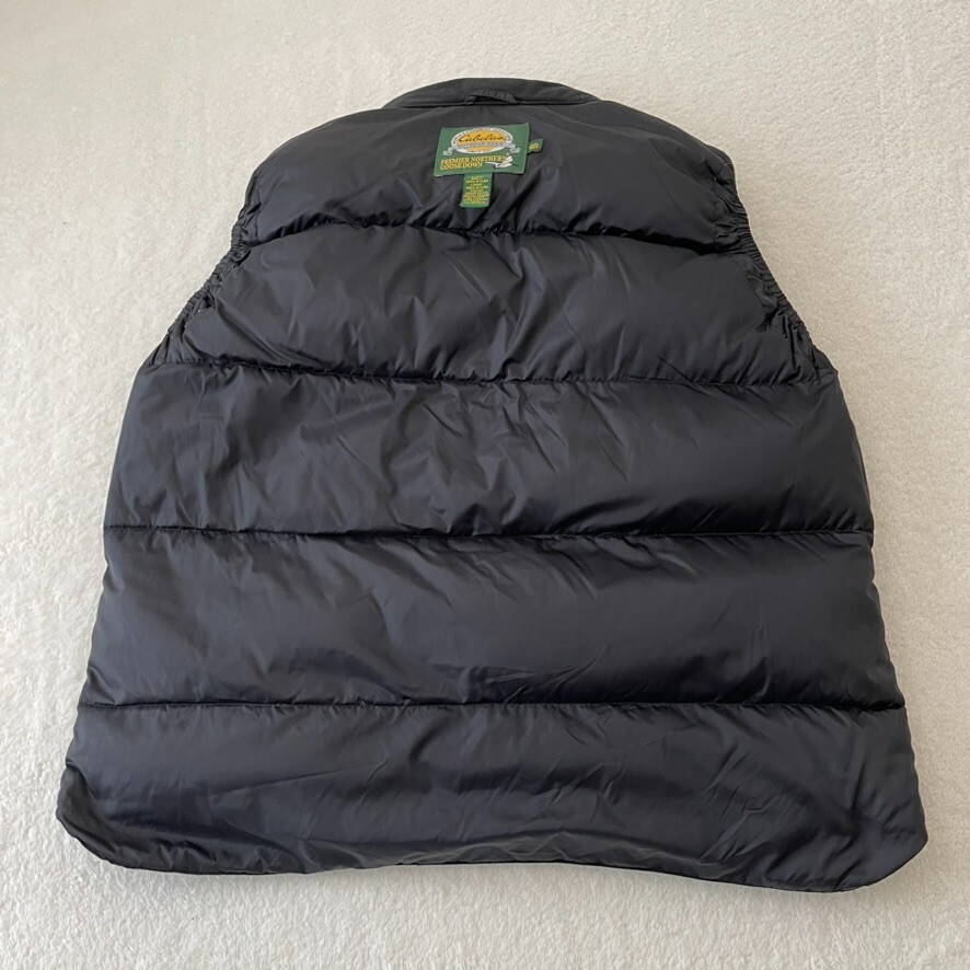 Cabela's ブラック ダウンベスト　XL s-l1200.jpg