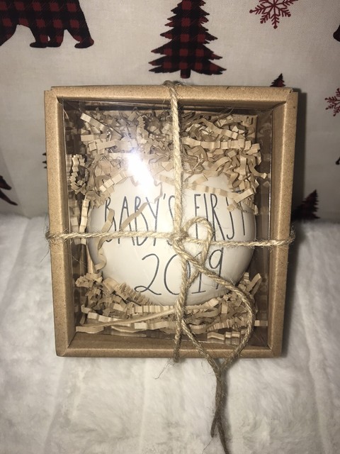 rae dunn baby's first christmas