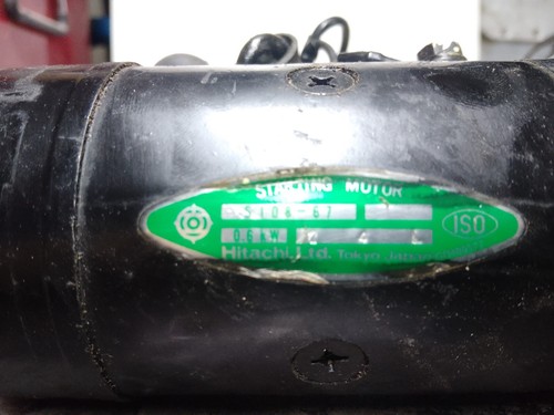 Suzuki Starter Motor from 82 dt40 outboard s108-67 Hitachi Japan - Picture 3 of 8