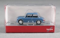 Herpa 027649-005 (H0,1:87) Awz P70 Limousine Brillant-Pastelblau - Neuware!