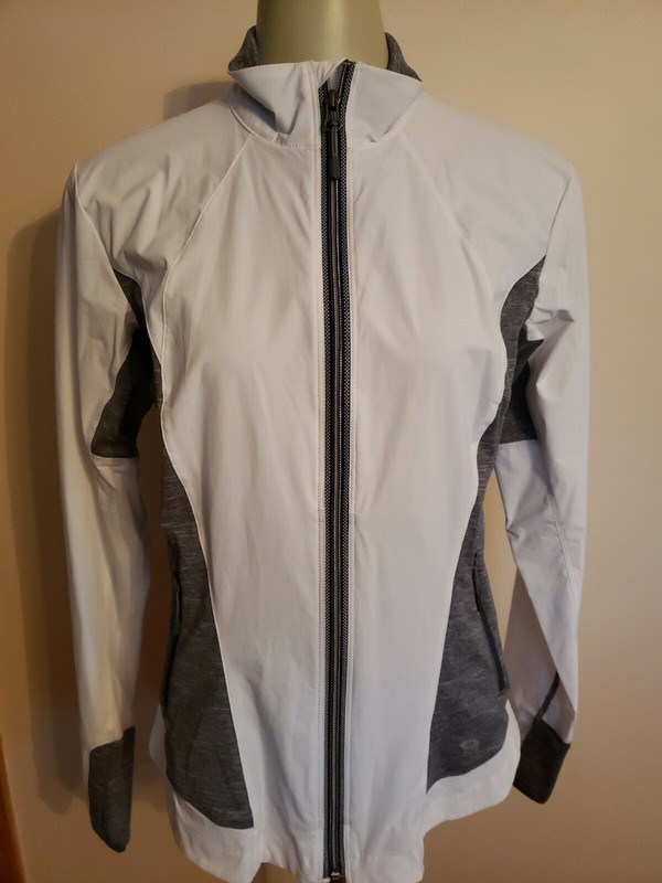 Mountain HARD WEAR new WOMEN’S FULL Zip pockets ATHLETIC JACKET SIZE M