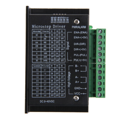 4A TB6600 Stepper Motor Driver Controller 9-42V TTL Micro-Step CNC 1 Axis