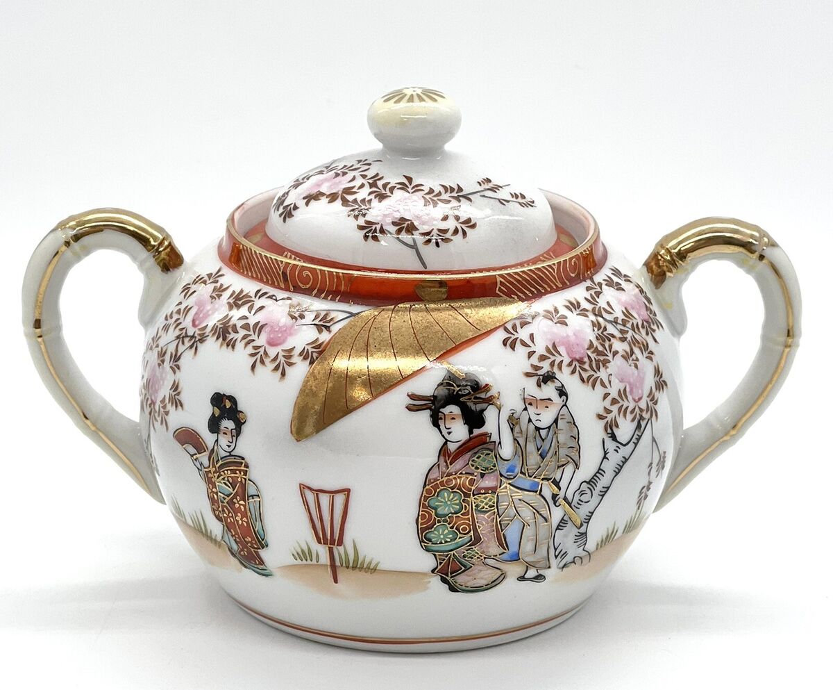 Japanese Roxy China Tea Sets - Geisa Lithophane in the Cup Japanese Roxy China Tea Sets - Geisa Lithophane in the Cup