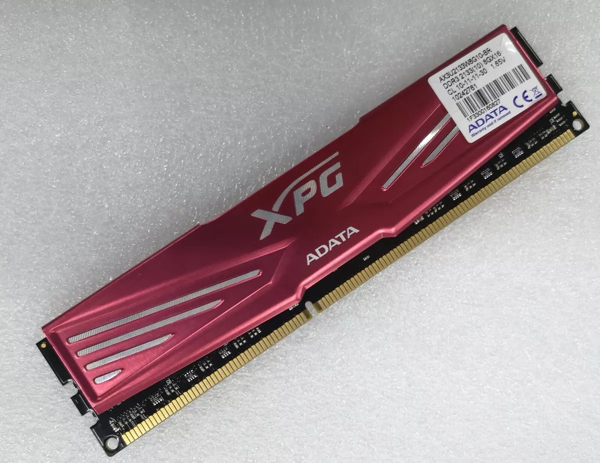 skjold tragedie Rastløs ADATA XPG 8GB DDR3 2133MHz Desktop RAM AX3U2133W8G10-BR XMP Work normally |  eBay