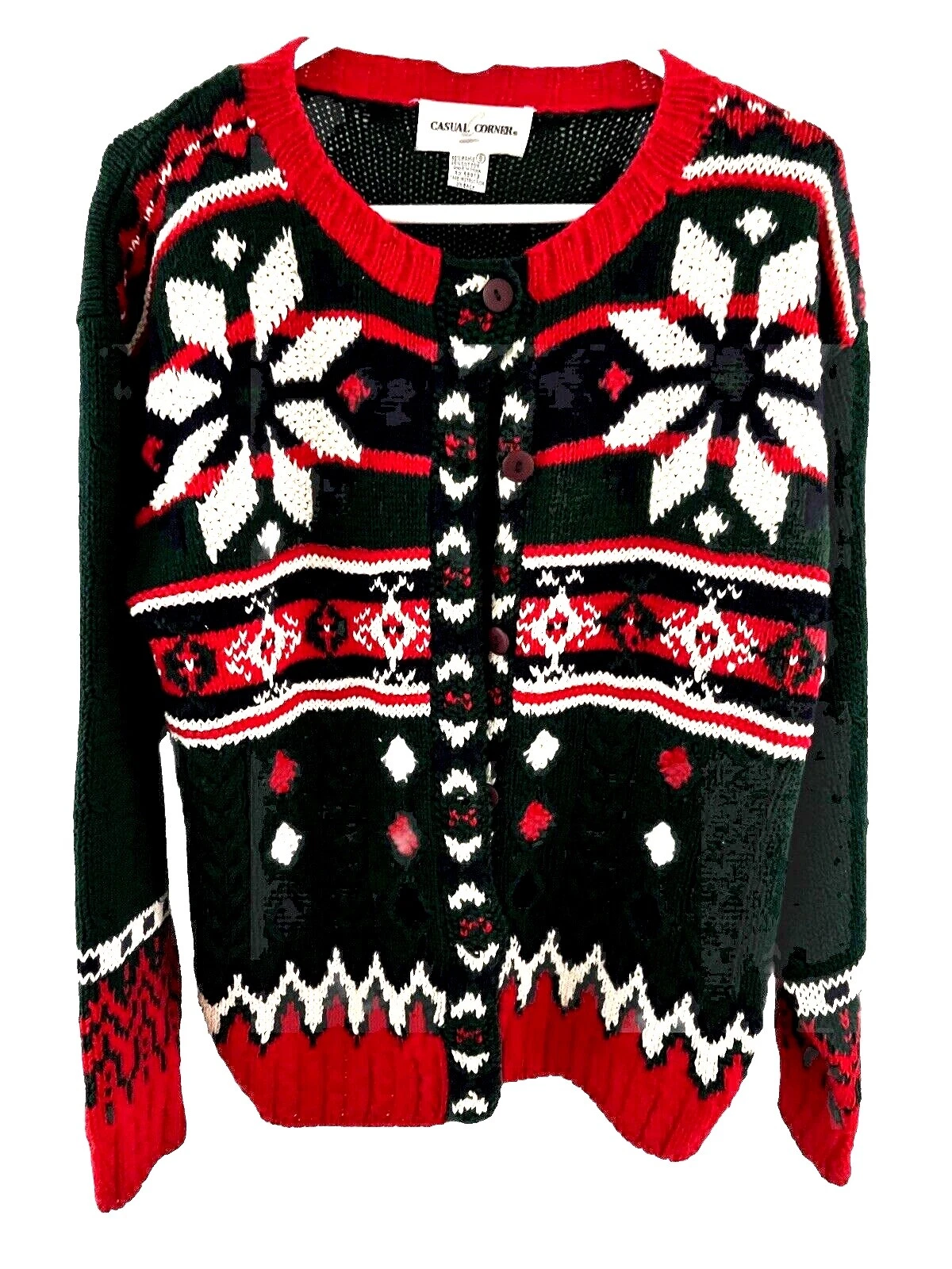 Casual Corner Cotton Cardigan Sweaters for Women