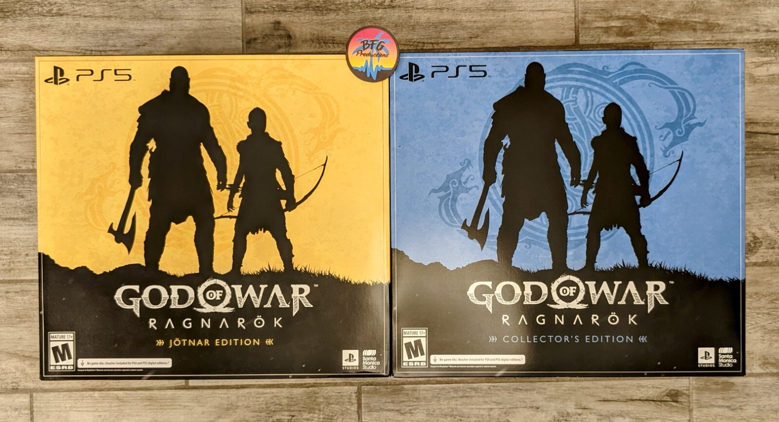 God of War Ragnarök Collector's Edition - PS4 and PS5 Entitlements