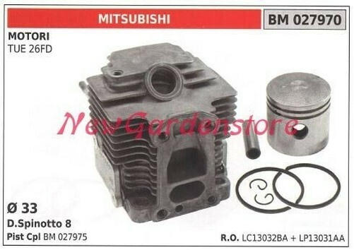 Zylinder Kolbenringe Mitsubishi Motor Freischneider Tue 26FD 027970-image