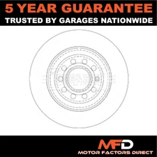 Fits Audi A6 2004-2011 MFD Rear 1x Brake Disc 4F0615601E