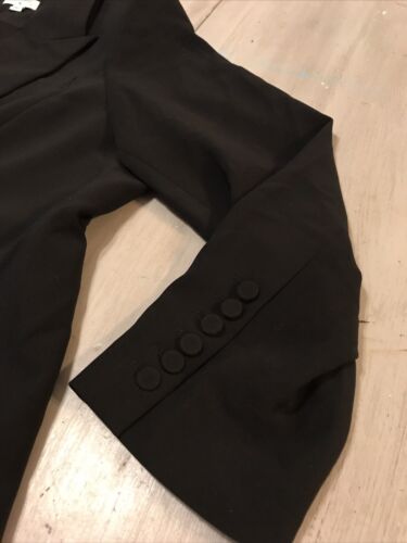 Sergio Hudson Black Blazer Jacket Women’s Sz 3x Classic One Button 90’s Target - Picture 2 of 10