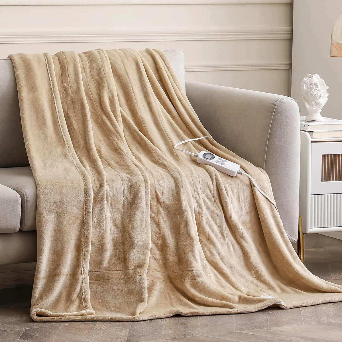 Double heated blanket hot sale