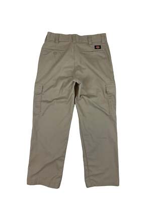 Dickies Beige Cargo Work Wear Trousers 33W UK