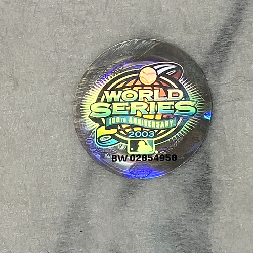 Florida Marlins 2003 World Series Champions 100 Annivers MLB Round 14.5” Pennant - Picture 6 of 6