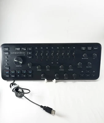 Loupedeck Plus + Manette de retouche photo Console de montage photo/vidéo - Photo 1/4