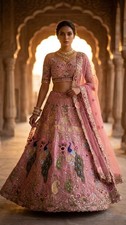 Designer Lehenga Pakistani Lengha Choli Wedding Party Bridal Dress Bridesmaid