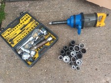 MSW 1" Inch Drive Air Impact Truck Wrench and Sockets, Adaptors, Extensions etc