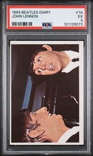 1964 Topps Beatles Diary John Lennon #1A – PSA 5 (EX)