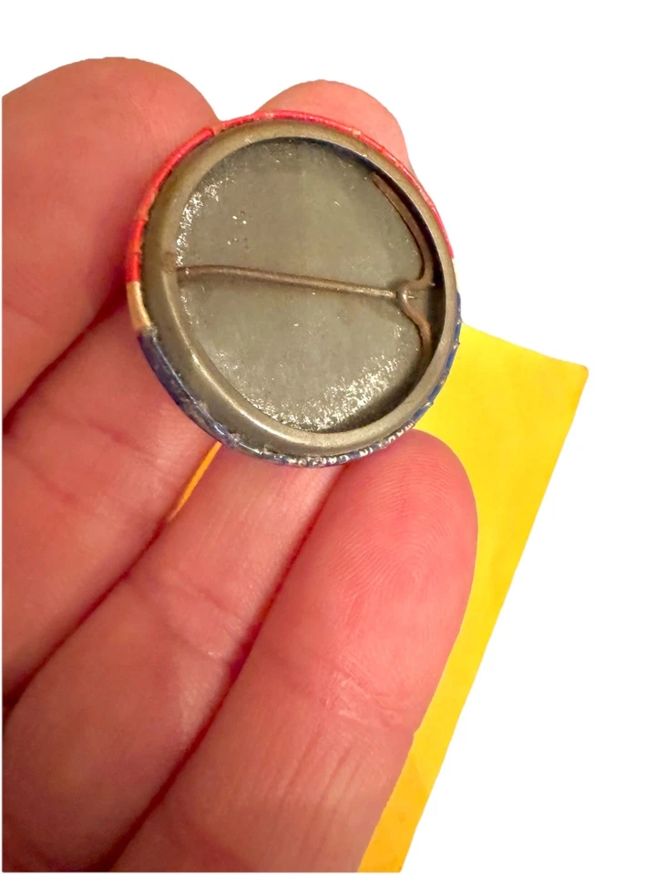 ¡Pin VTN-Anti President-Impeach Reagan! Pin botón protesta 1982 - ¡Artículo original! Foto 3 de 4