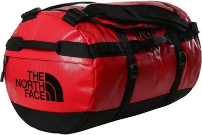 The North Face Reisetasche/Rucksack Base Camp Duffel S/P (52ST) rot schwarz