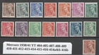 France lot 15 stamps type Mercury 1938/41 new MH