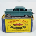 Vintage Lesney Matchbox #33 Ford Zodiac Toy Car, Pre-Owned, in Box (M#110)