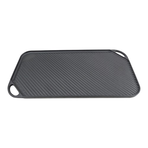 Le Creuset Cast Iron Grill Griddle 18.5”x 9” - Picture 8 of 18